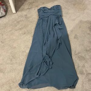 David’s bridal bridesmaid dress